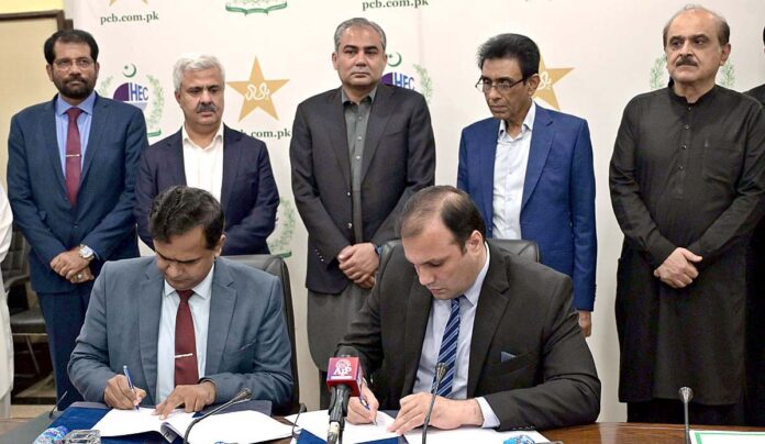 MoU signed to boost cricket game at grass-roots level