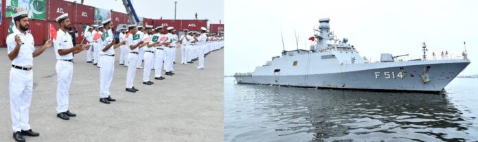 Turkish Navy Ship arrives Karachi for goodwill visit