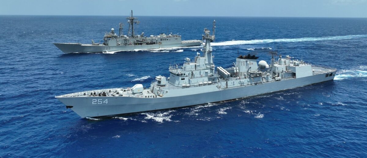 PNS Aslat conducts drills with Japanese, Spanish naval ships in Indian Ocean