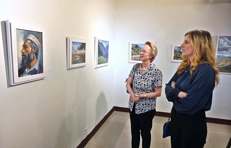 Art exhibition “Impressions of Pakistan” by Spanish artist mesmerizes visitors