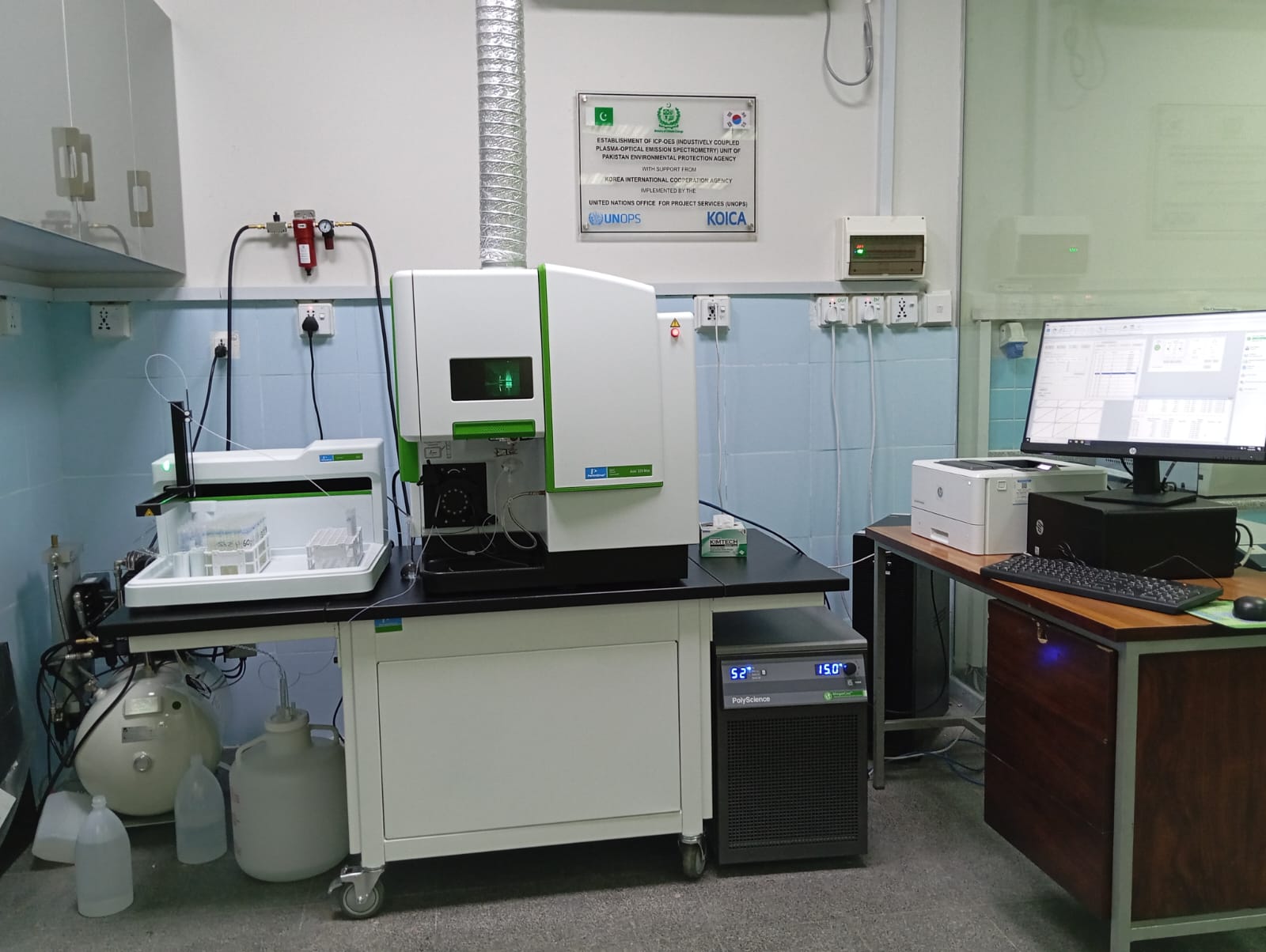 PAK-EPA’s clean lab boosts environmental analysis capabilities with advanced ICP-OES instrument