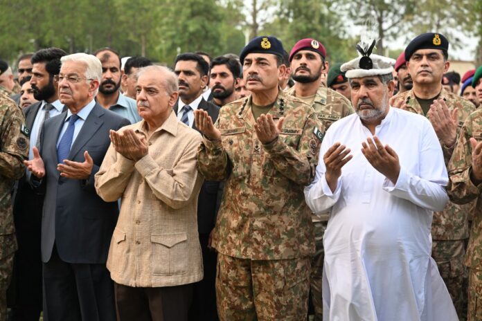 PM attends funeral prayer of Shaheed Capt. Osama