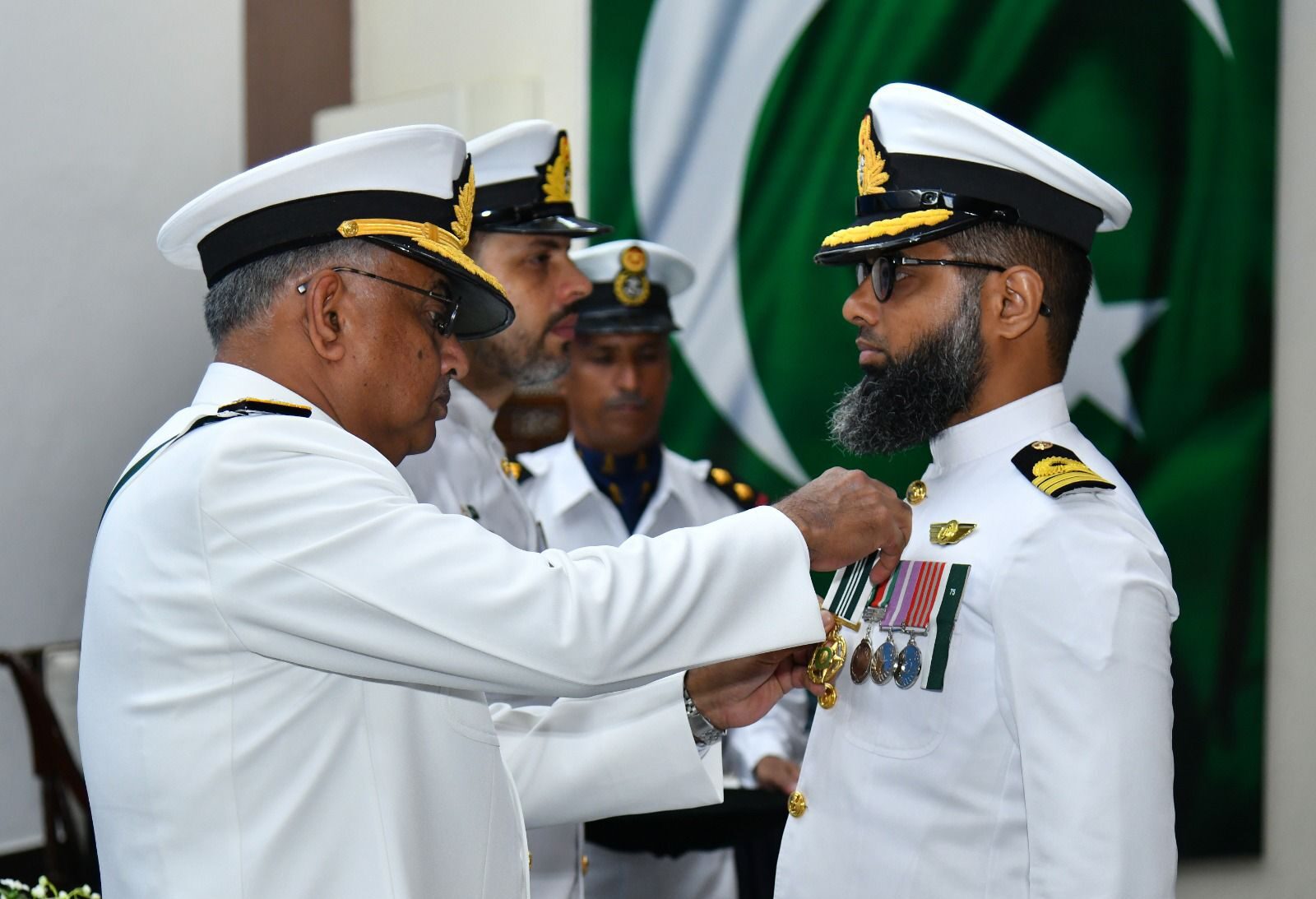 Naval officers, civilians conferred Awards