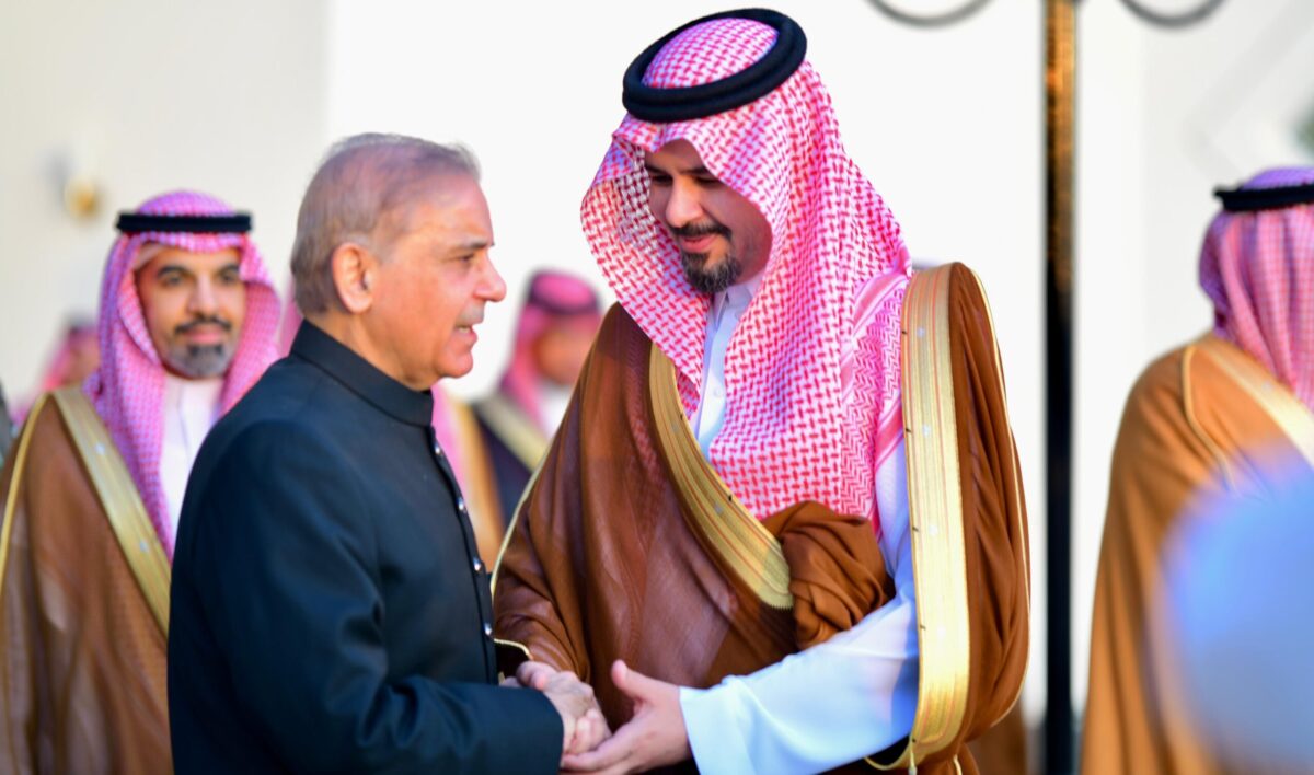 PM arrives in Saudi Arabia on three day visit