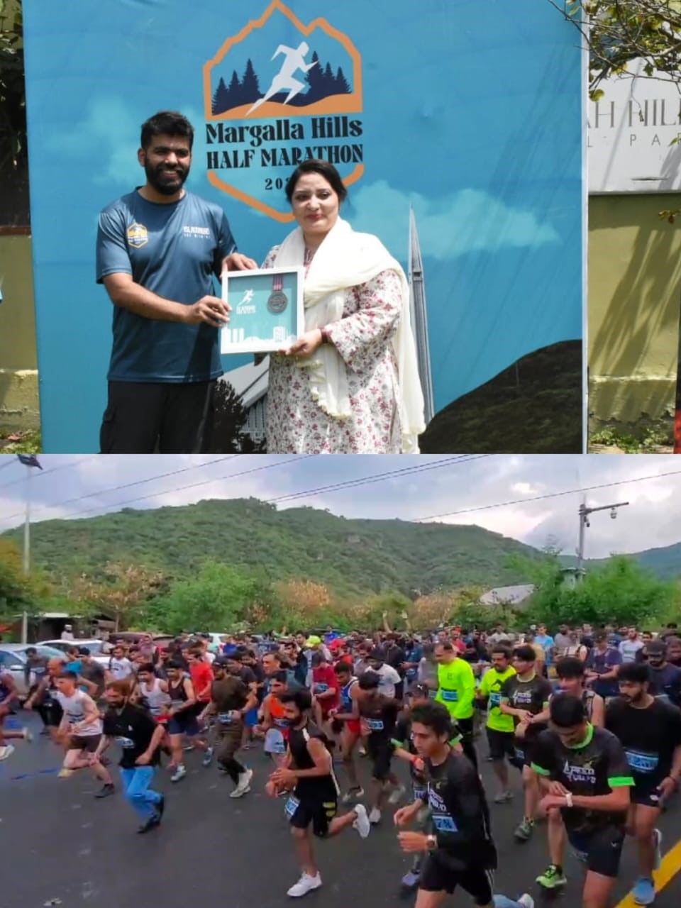 First Margalla Hills Half marathon best effort to champion climate awareness: Romina