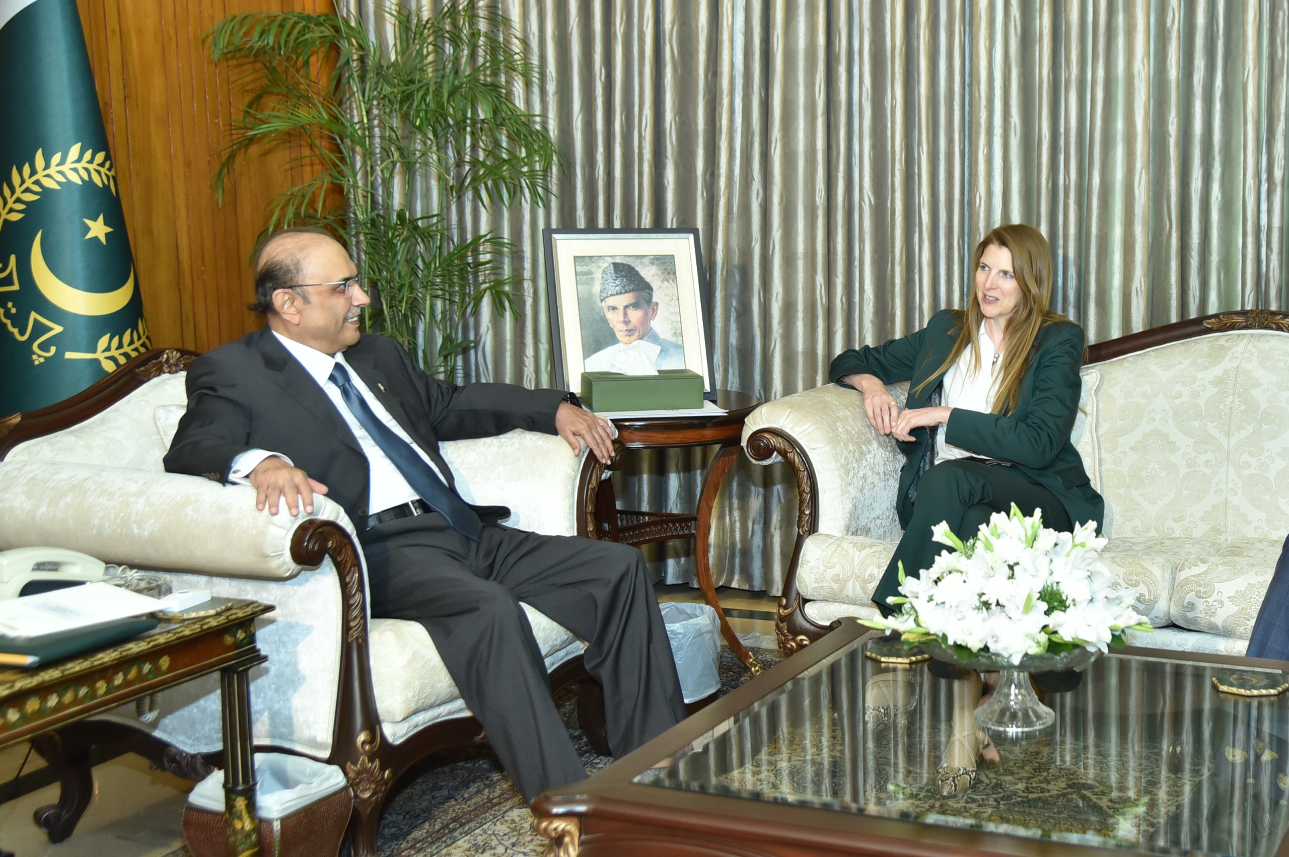 President for further boosting bilateral cooperation with UK 