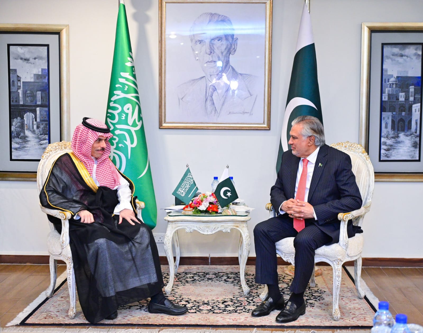 Pak-Saudi FMs discuss potential for enhancing trade, investment cooperation