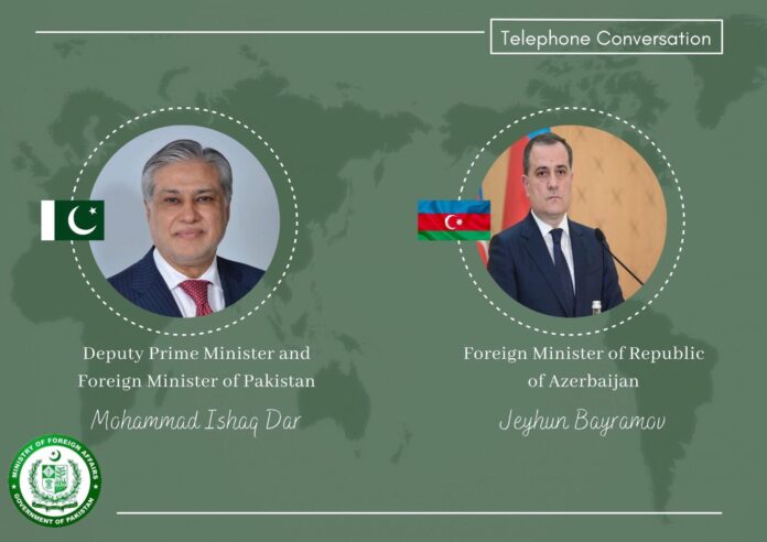 Deputy PM Dar, Azerbaijan’s FM discuss state of bilateral relations