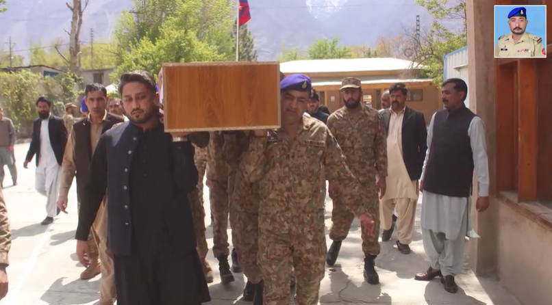 Chilas landslide martyr’s funeral prayer offered in Gilgit 