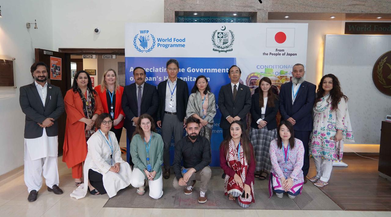 WFP, Japan’s contribution enhances food security, nutrition in Pakistan