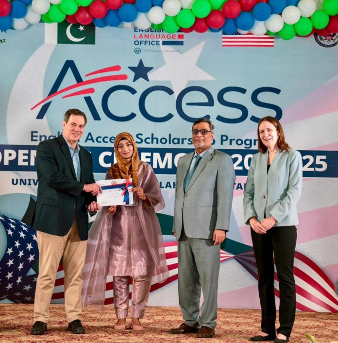 ‘US-Funded English Access Program’ opens doors to new opportunities for youth in Multan