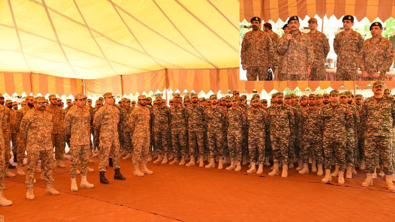 COAS celebrates Eid-ul-Fitr with front line troops in North Waziristan