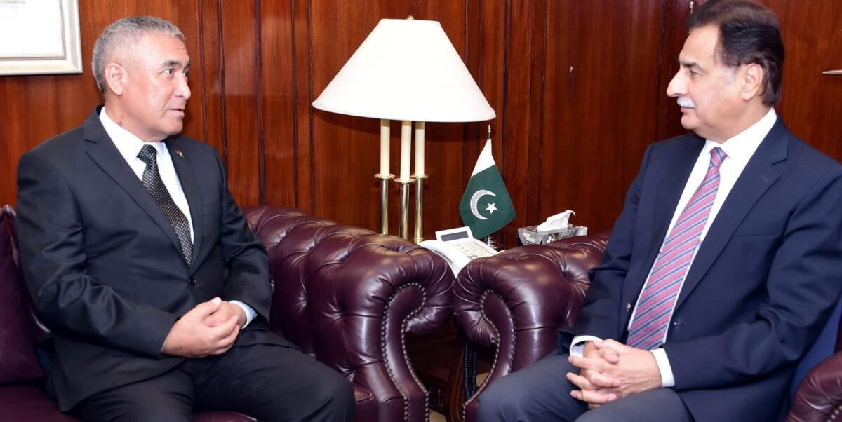 Sardar Ayaz meets Ambassadors of Turkmenistan, Belgium