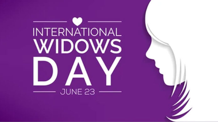 International Widows’ Day observed on Sunday