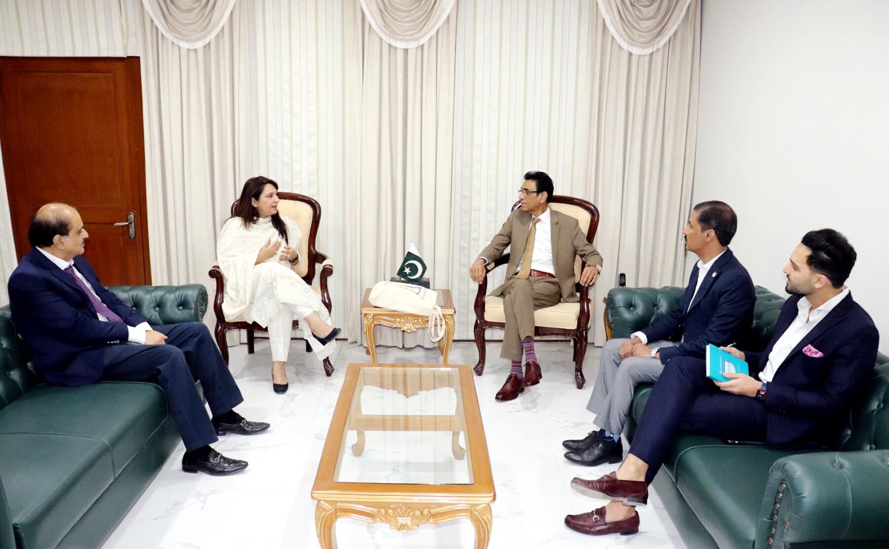 Country Director CAIE calls on Education Minister