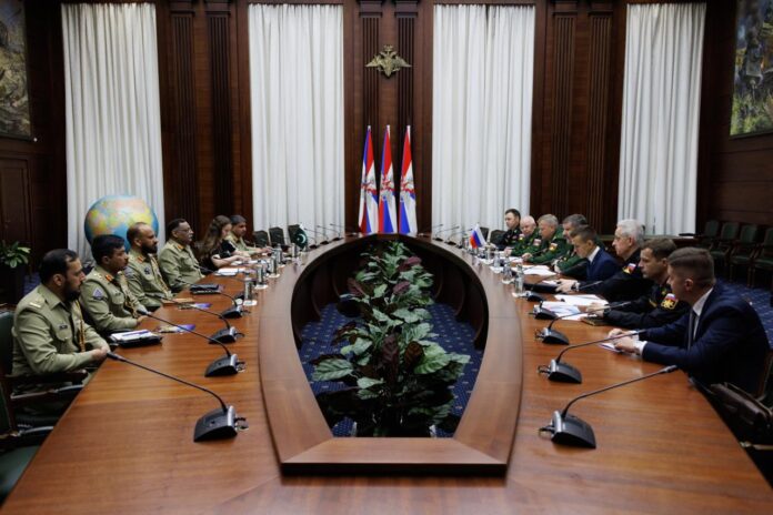 CJCSC holds meetings with Russian Defence leadership amid official visit