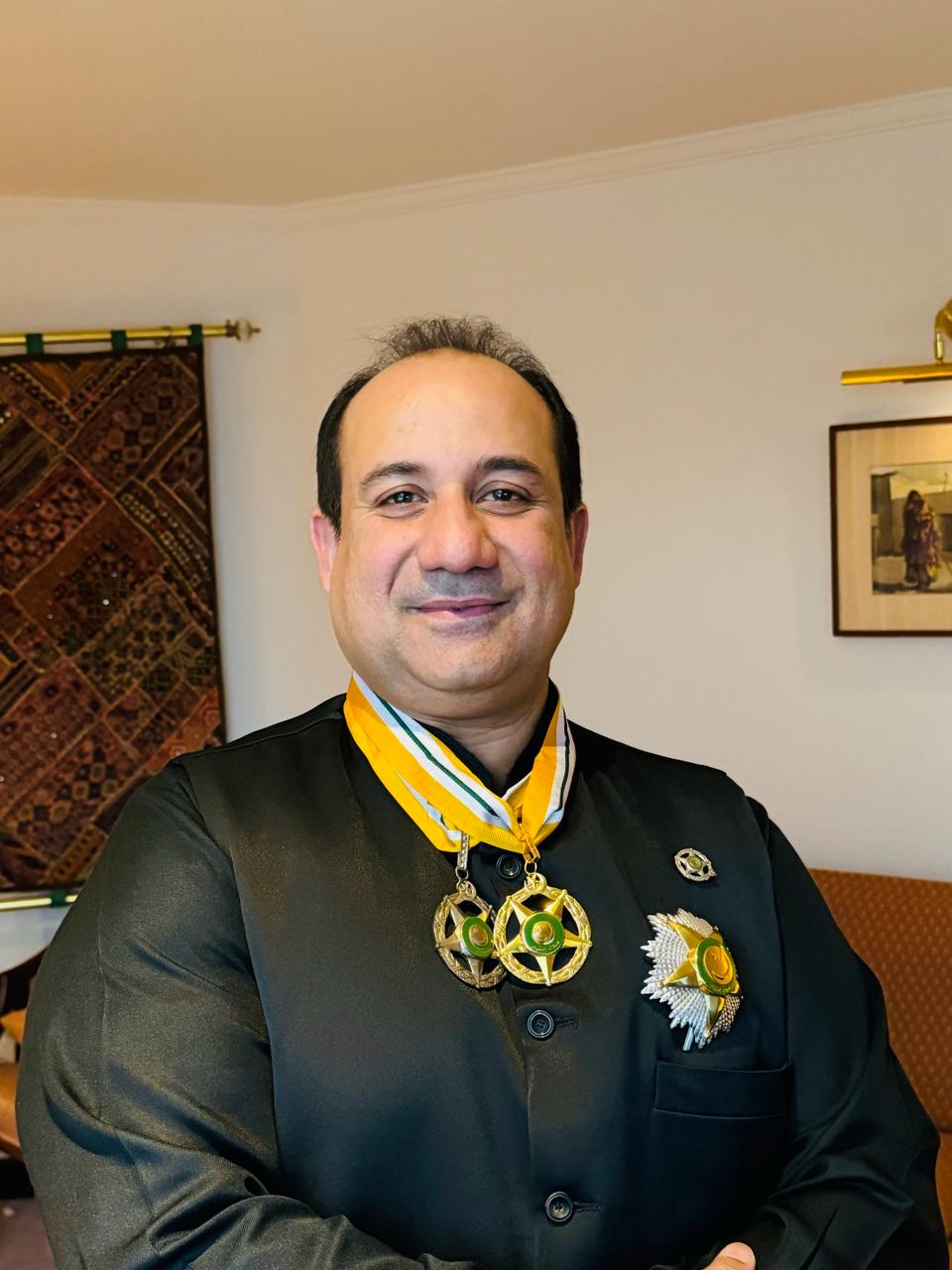 Ustad Rahat Fateh Ali Khan honored with ‘Hilal-e-Imtiaz’ for musical excellence