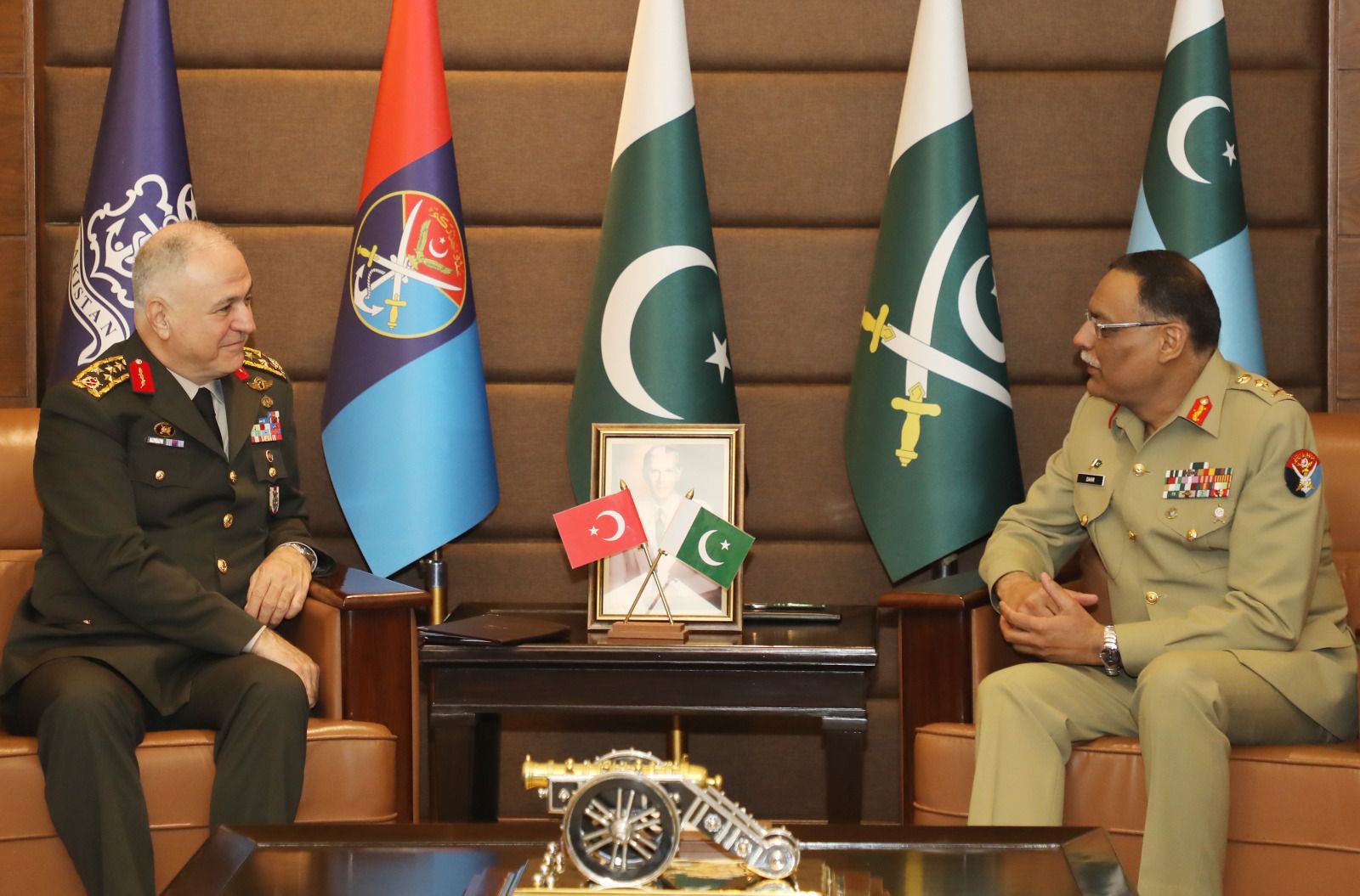 Turkish CGS calls on CJCSC, lauds Pakistan Armed Forces professionalism