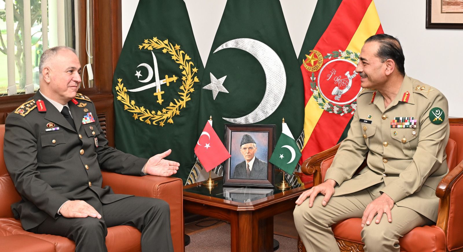 Turkish CGS calls on Army Chief, commends Pakistan Army’s role in combating terrorism