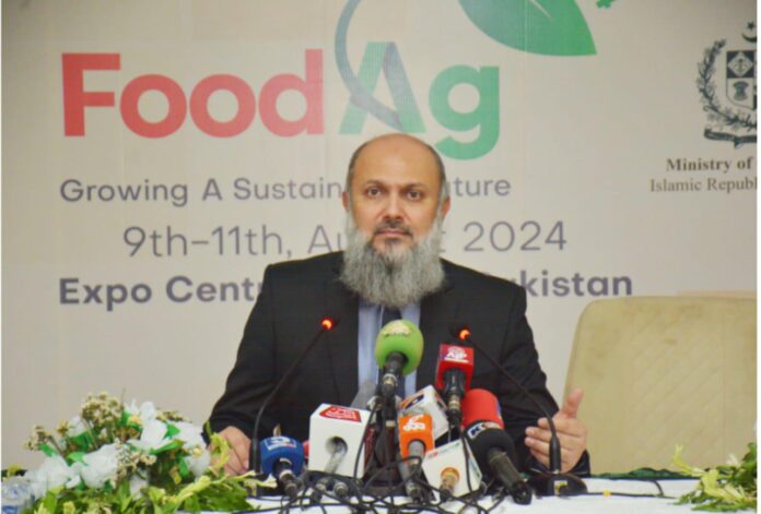 75 countries’ participation in ‘FoodAg 2024’ expo shows their trust in Pakistan: Jam Kamal