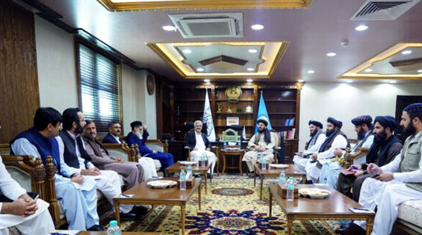 Interior secretary visits Kabul; shares probe findings on Besham attack