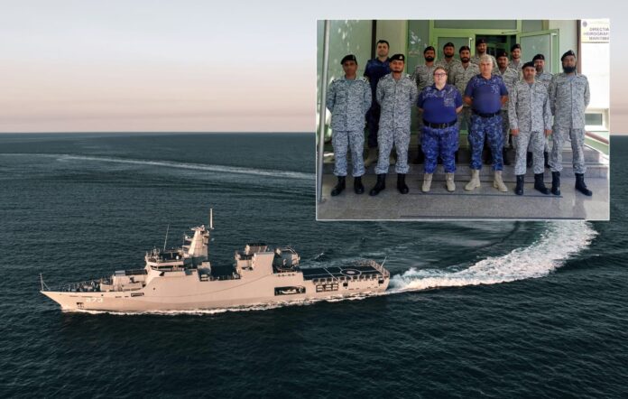 Recently commissioned PNS HUNAIN commences maiden voyage from Romania to Pakistan