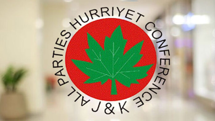 APHC lashed out Indian claims about peace and development in IIOJK