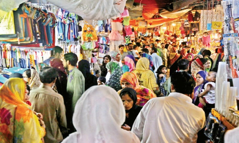 Citizens’ gear up for shopping ahead Eid-ul-Fitr