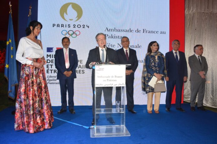 French Ambassador expresses commitment for strengthening bilateral ties on ‘Bastille Day’ celebrations in Pakistan