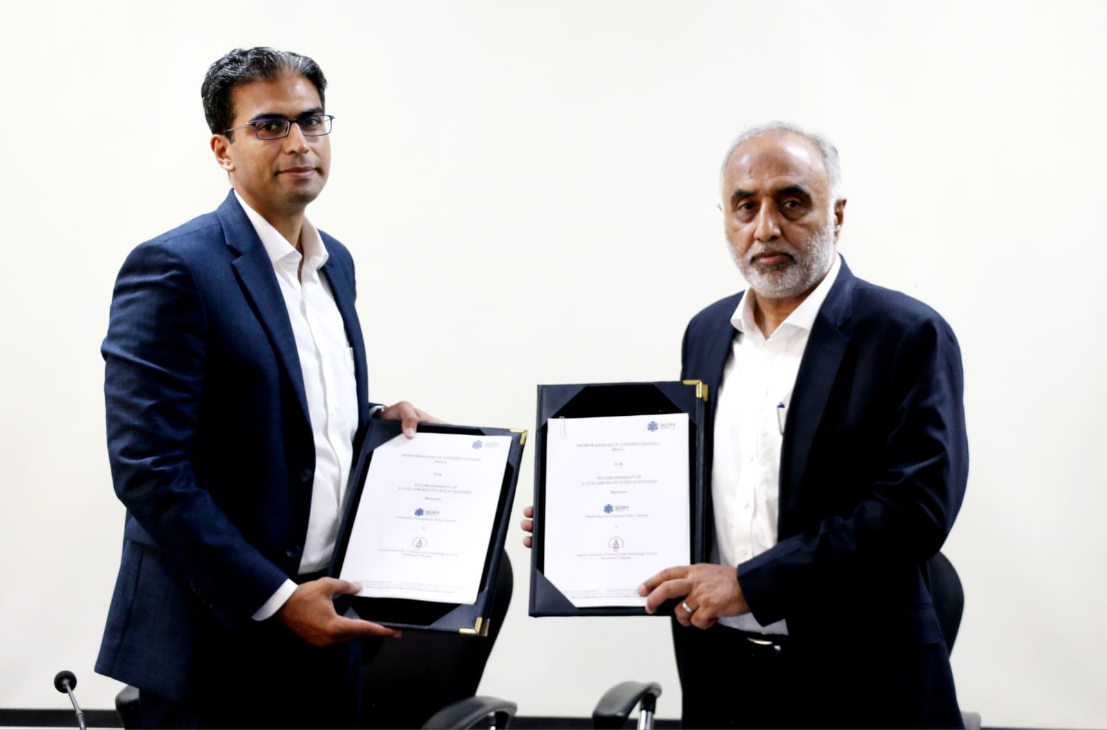 SDPI, CUST ink MoU to promote joint research endeavours harnessing innovation, tech-revolution