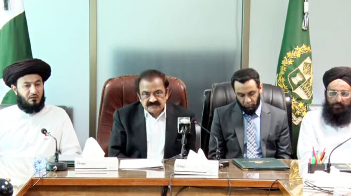 Sanaullah announces humanitarian aid for Palestine