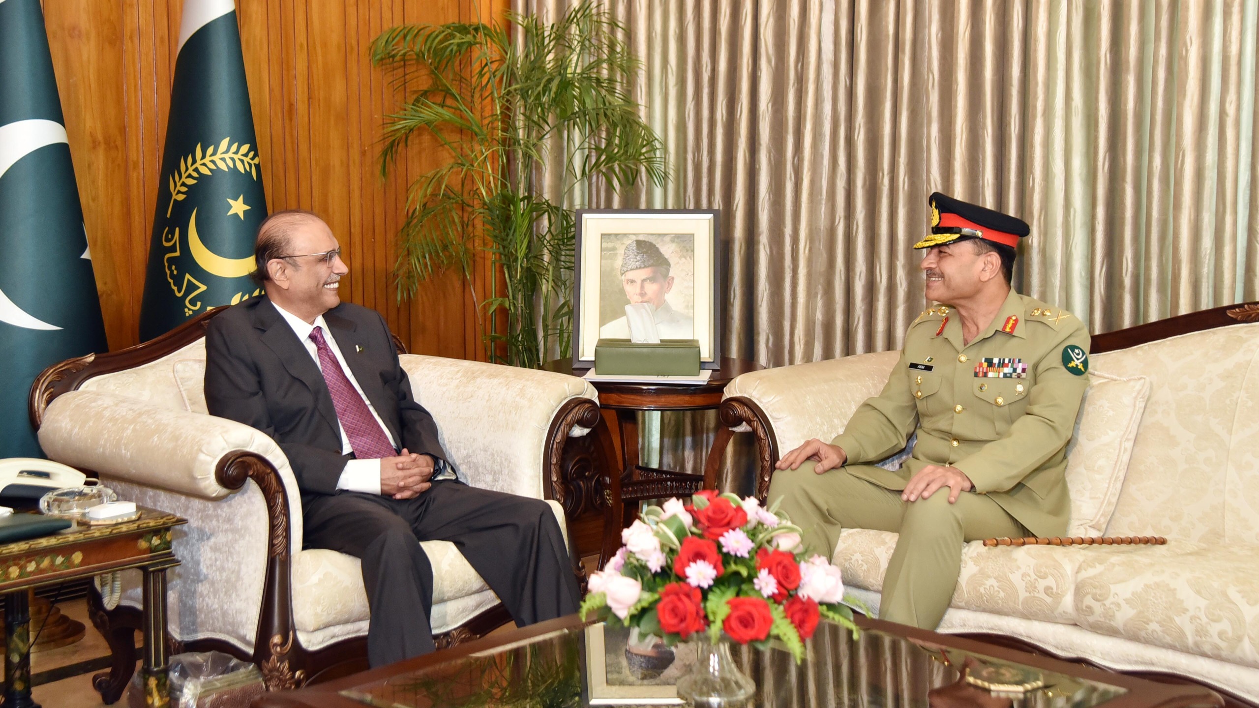 COAS meets President, apprises operational preparedness against conventional threats