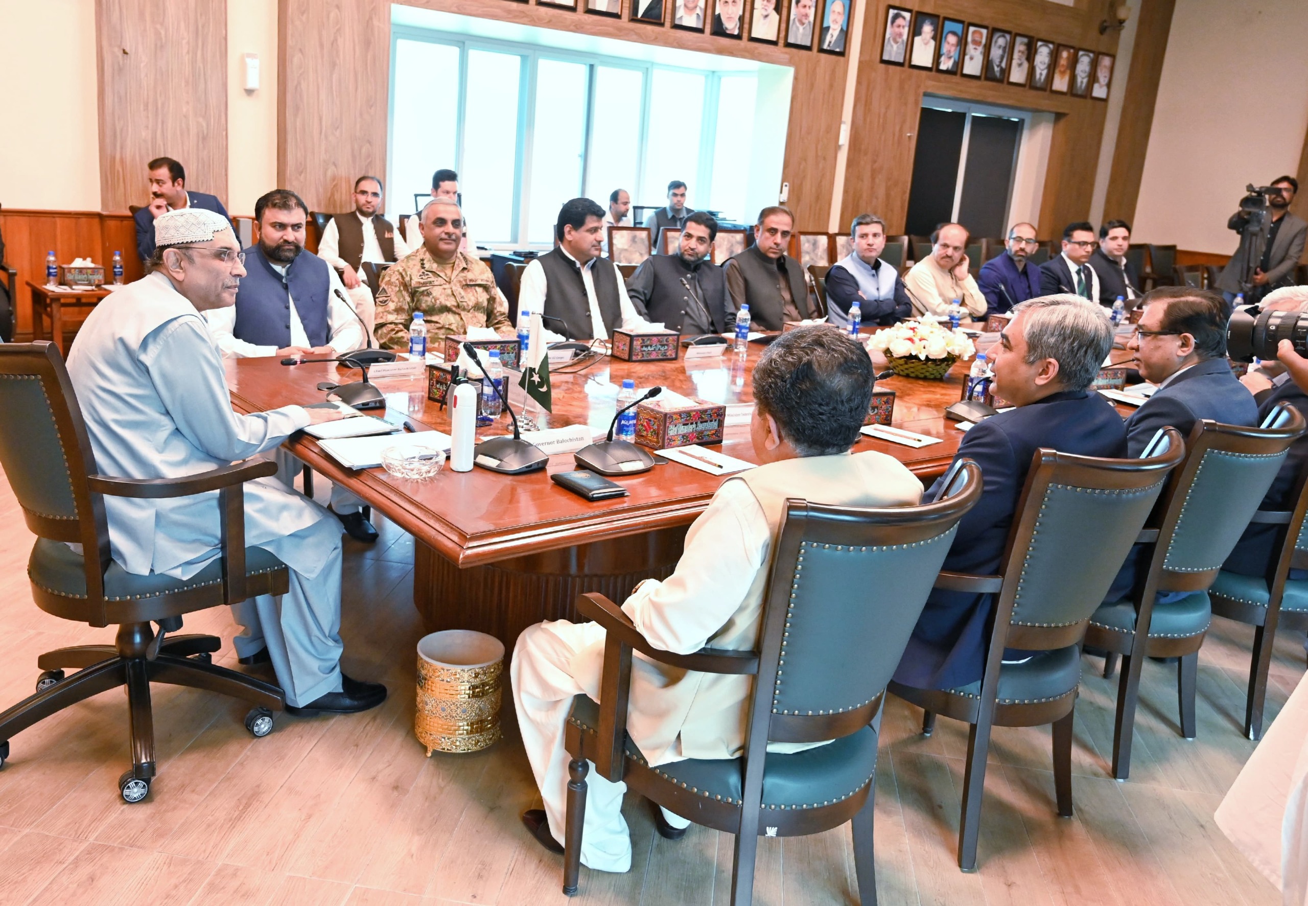 President for dialogue with all political forces in Balochistan