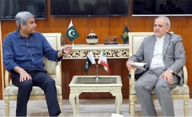 Iranian Ambassador discusses details of President’s visit with Mohsin Naqvi