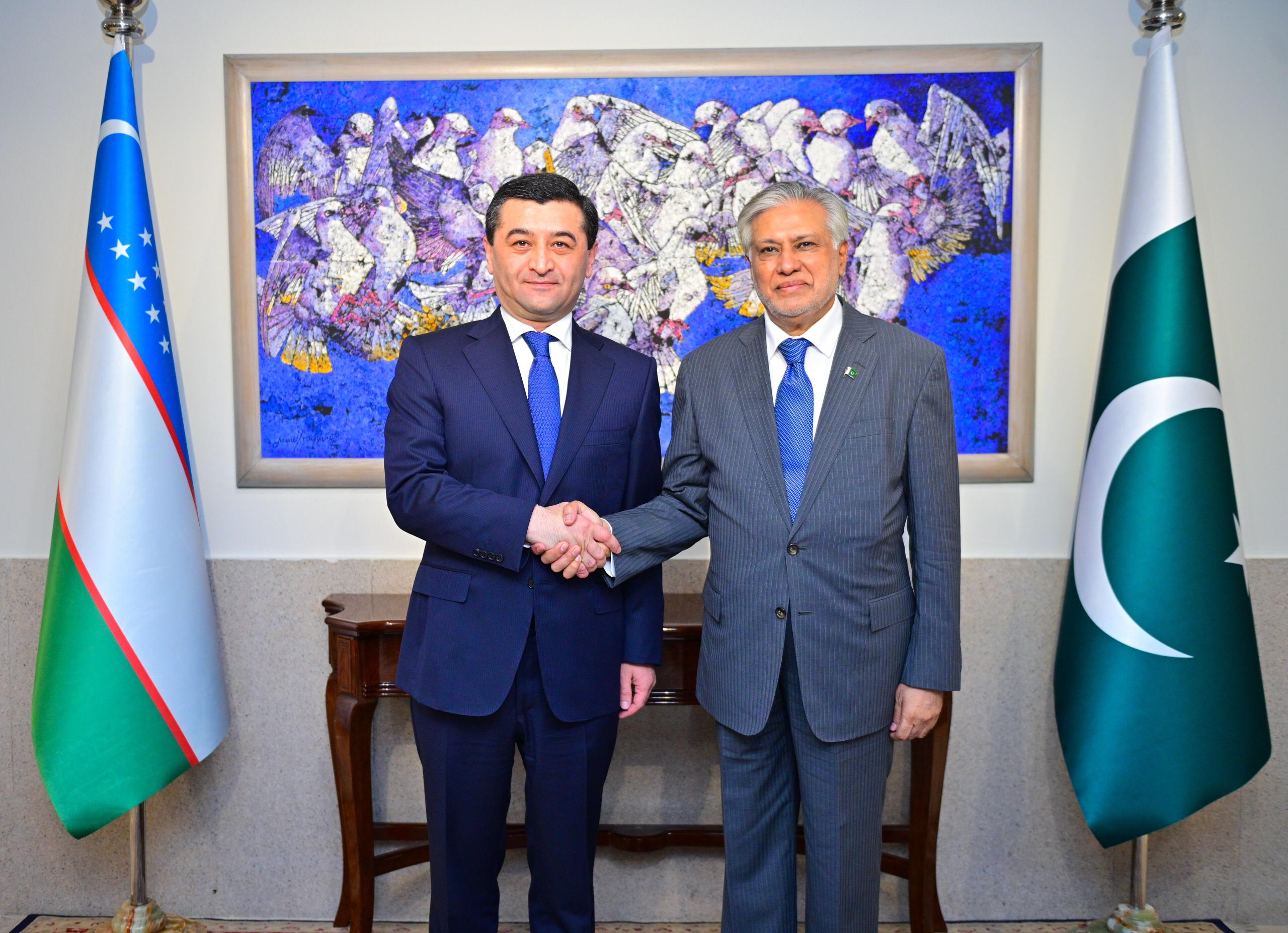 Pakistan desires to strengthen trade, commerce ties with Uzbekistan: Dar