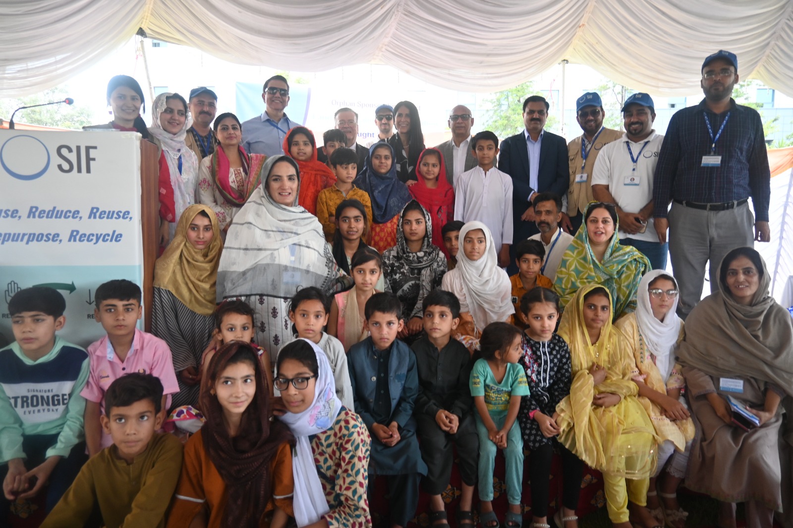 SIF celebrated World Environment Day with orphan children, families