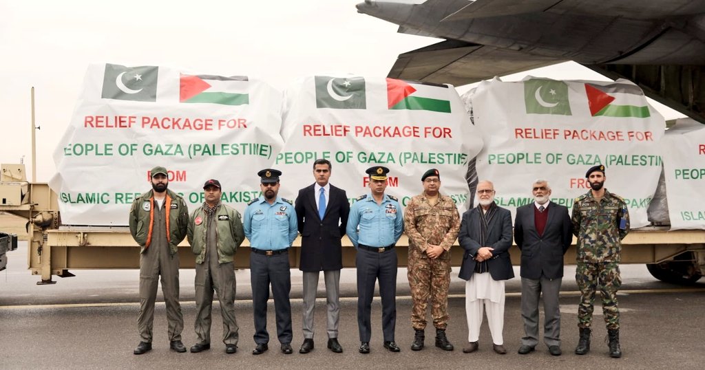 Pakistan’s aid to Gaza continues, meeting urgent humanitarian needs