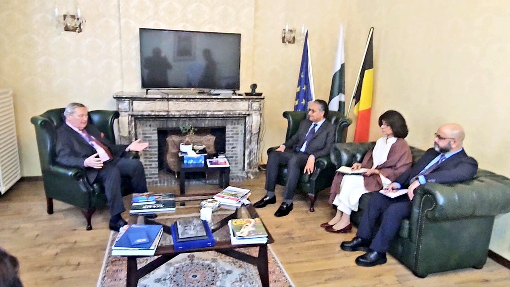 EU envoy on religious freedom, calls on FM Jilani