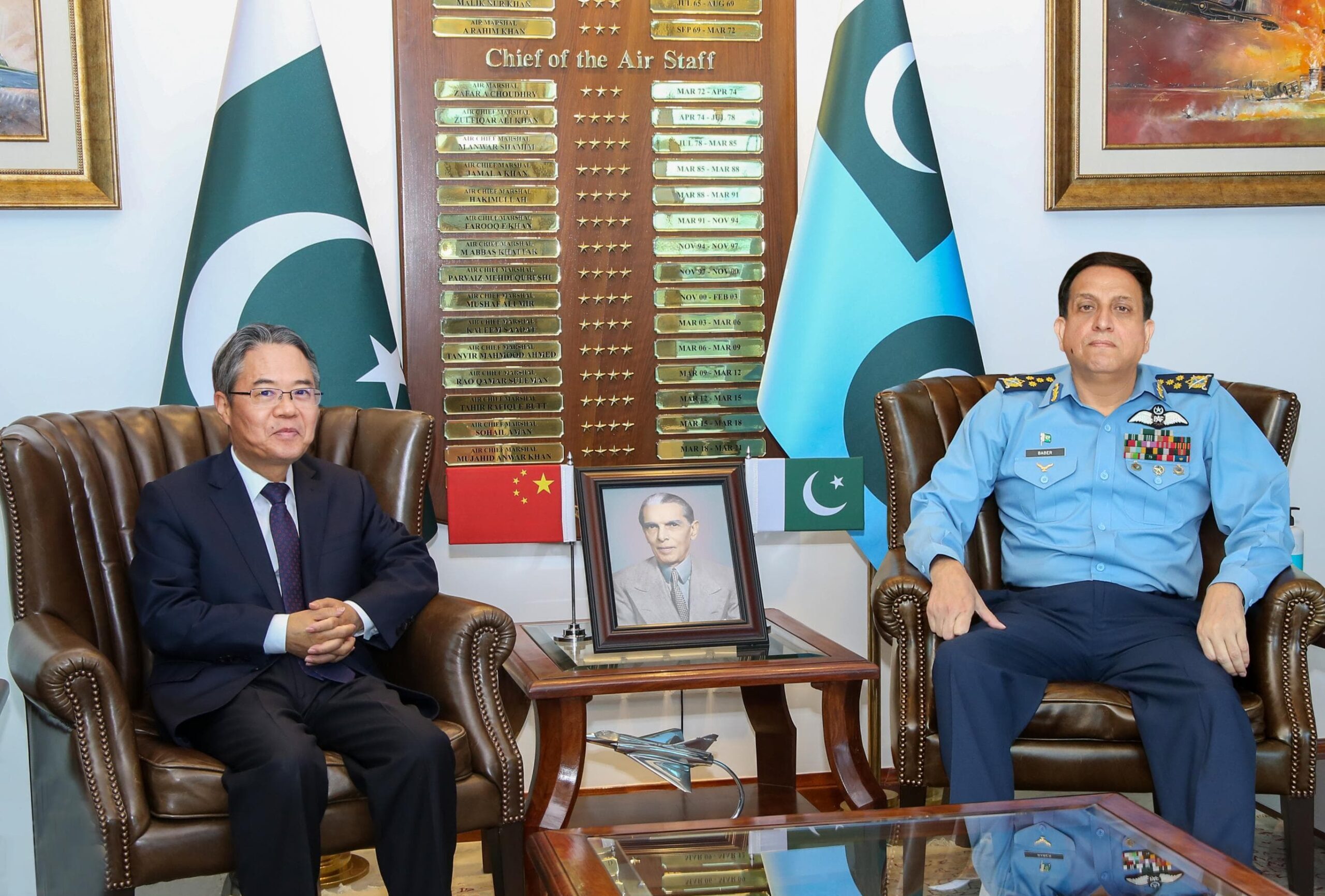 Chinese envoy lauds PAF’s steadfast determination for balance of power in region