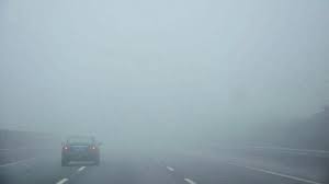 Motorway M14 closed due to dense fog