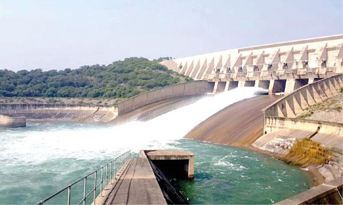 Water level in Mangla dam at continual decline