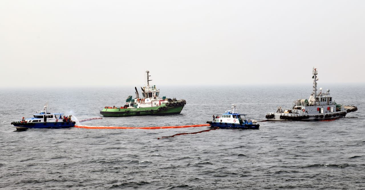 Sea phase of Int’l Marine Oil Spill Exercise BARRACUDA-XII held