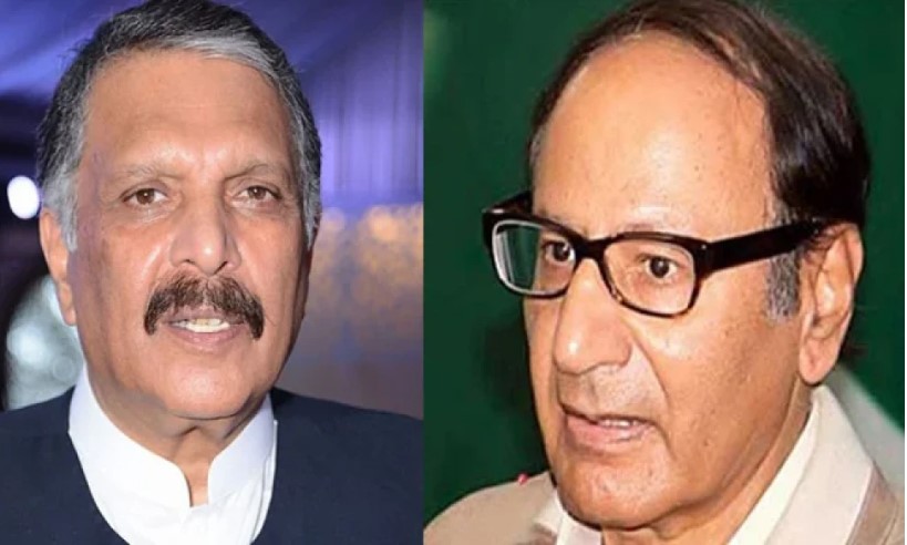 Shujaat Hussain meets Ijaz ul Haq