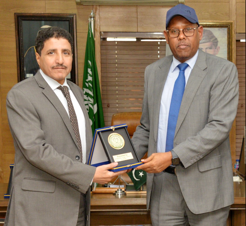 Somalian Ambassador calls IIUI President