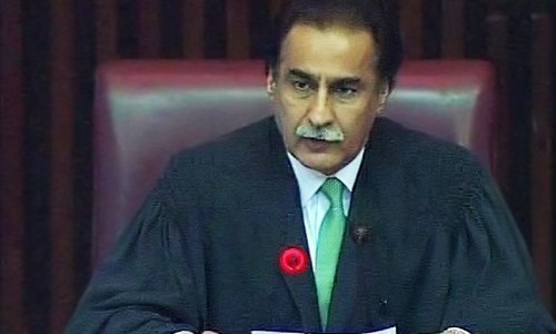 Sardar Ayaz wins NA speaker election