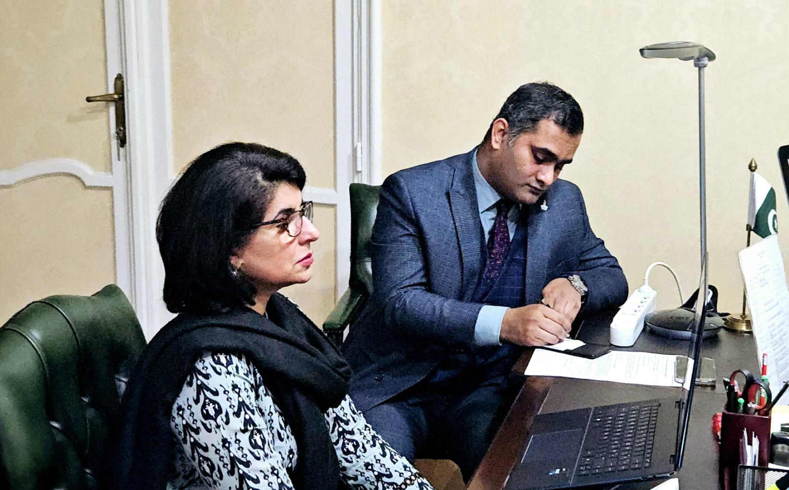 Ambassador Amna holds virtual Khuli Katchery with Pakistani community