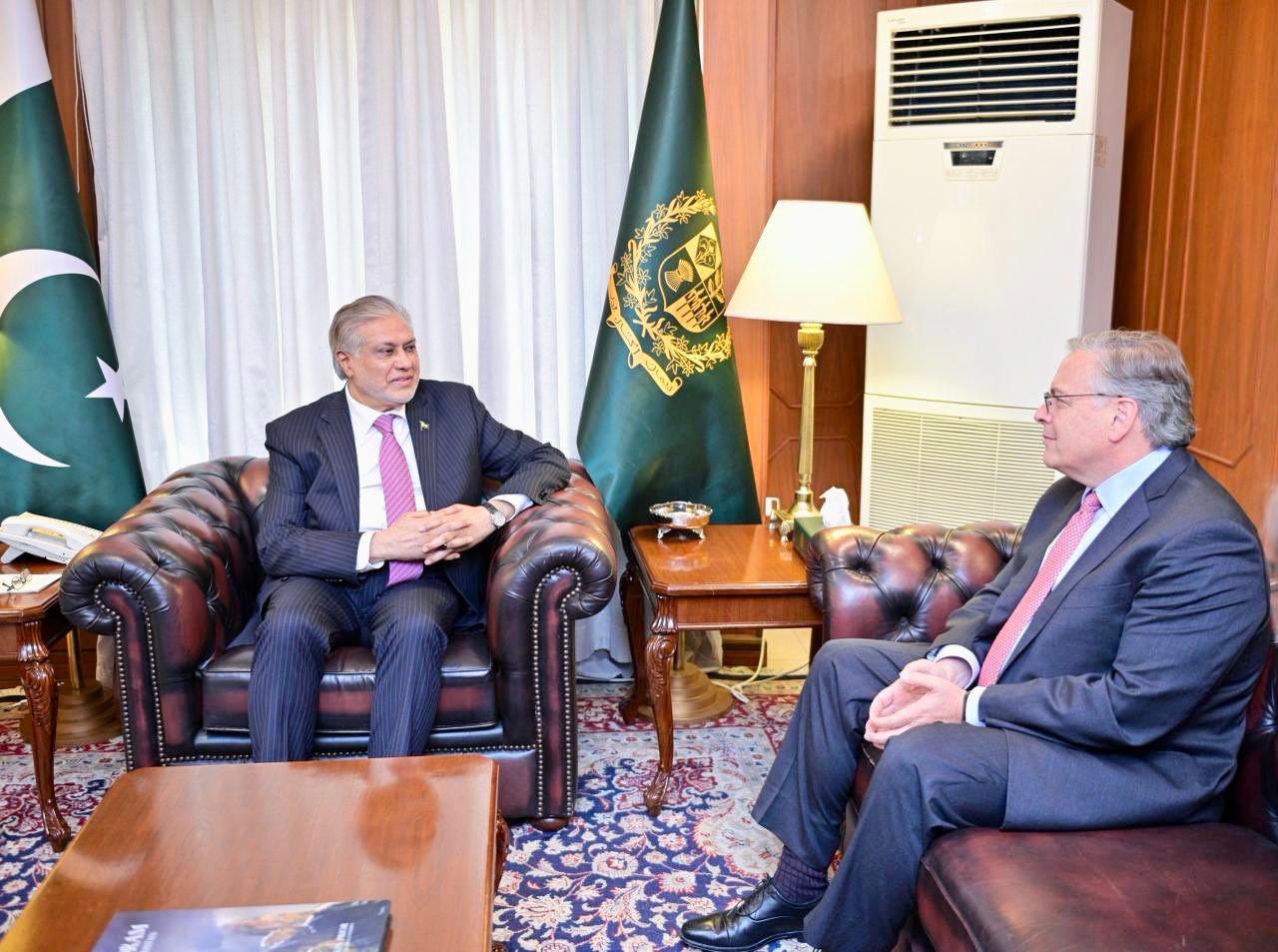 FM, US ambassador agree to enhance ties