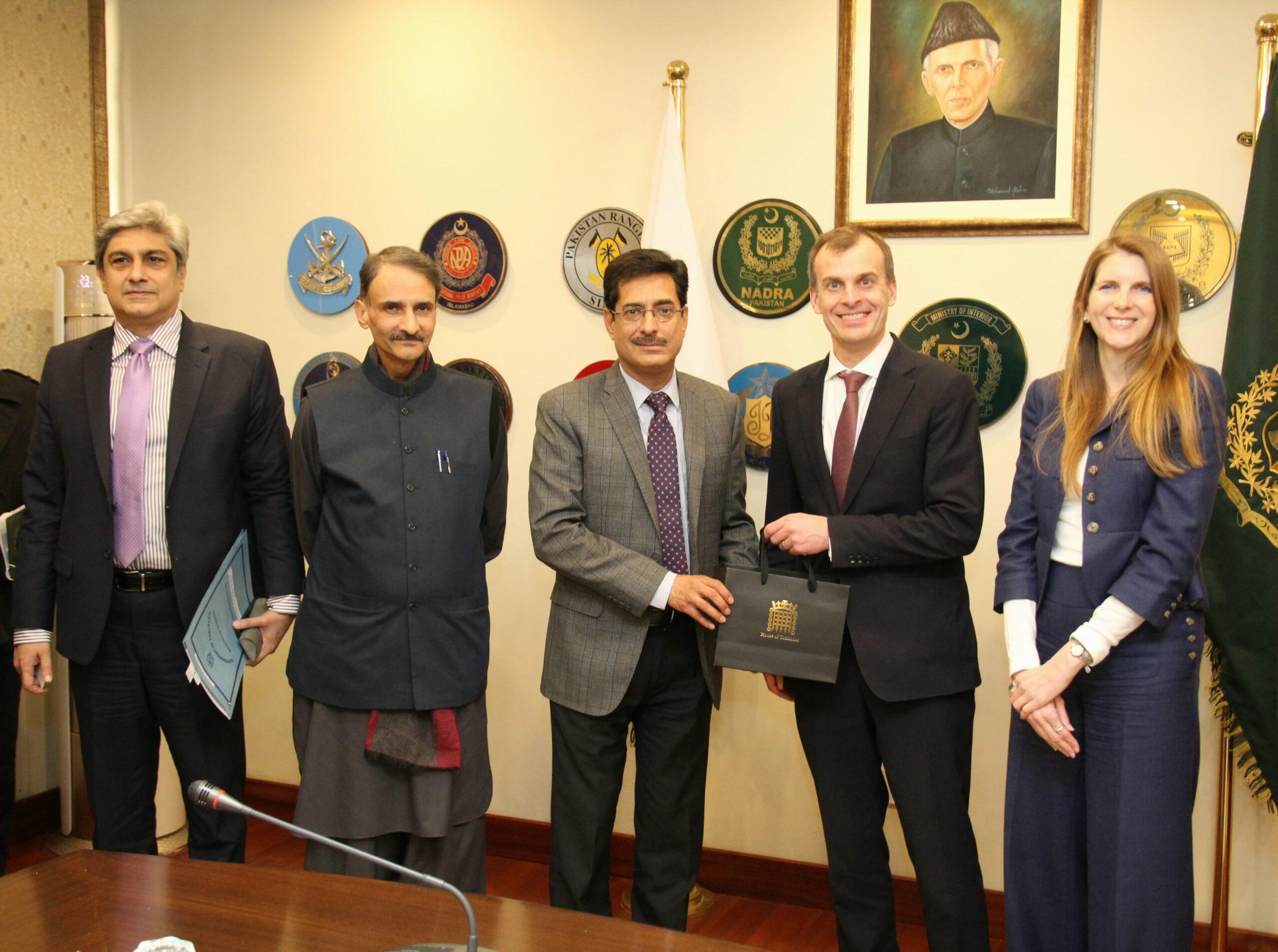 British Home Office delegation meets Interior Secretary