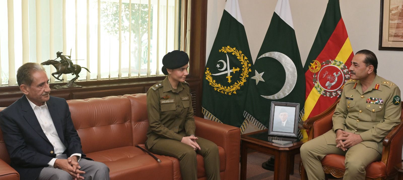 COAS lauds ASP Shehrbano for her selfless devotion to duty and professionalism