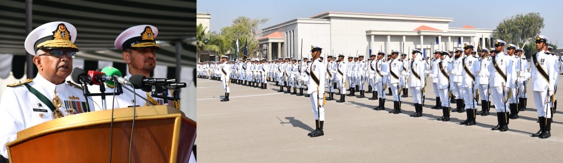 120th Midshipmen, 28th SSC Parade held at Pakistan Naval Academy